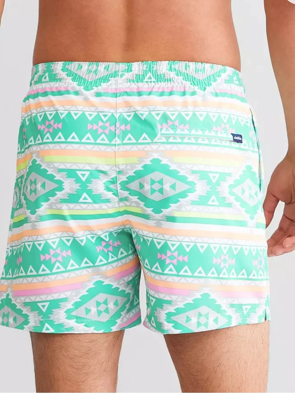 Chubbies The En Fuegos swim trunks aztec geometric pattern size Small